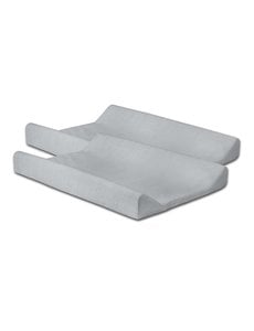 Jollein Jollein - Waskussenhoes badstof 50x70cm - Soft grey (2pack)