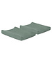 Jollein Jollein - Waskussenhoes badstof 50x70cm - Ash green (2pack)