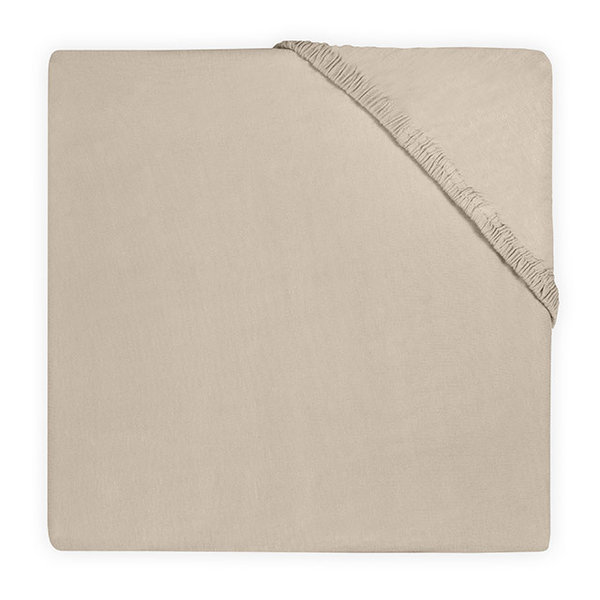 Jollein Jollein - Hoeslaken Wieg  jersey 40x80/90cm - Nougat