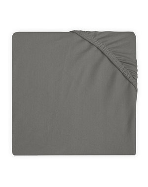 Jollein Jollein - Hoeslaken Ledikant jersey 60x120cm - Storm grey