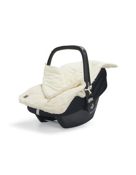 Jollein - Voetenzak Voor Autostoel \u0026 Kinderwagen - Bliss Knit Nougat -  Pasgeboren.nl
