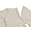 Jollein Jollein - Baby Slaapzak 110cm Basic Stripe - Met Afritsbare Mouw - Nougat