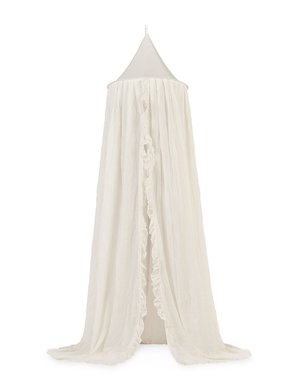 Jollein Jollein - Klamboe Vintage 245cm - Ruffle - Ivory