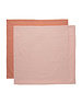 Bébé-jou Bébé-jou - Bamboe Multidoek Pure Cotton 70X70cm - Pink - 2 Stuks