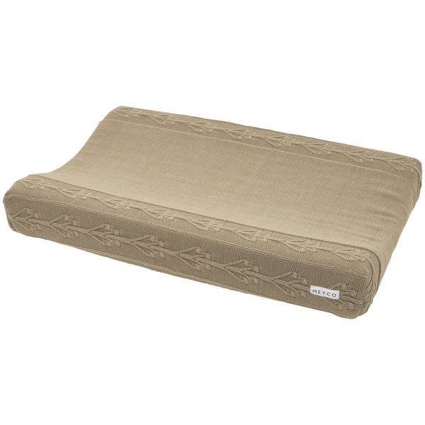 Meyco Meyco - Aankleedkussenhoes Romantic Flower 50x70cm - Taupe