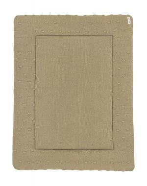 Meyco Meyco - Boxkleed Knots 77x97cm - Taupe