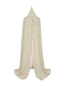 Jollein Jollein - Klamboe Vintage Ruffle 245cm- Nougat