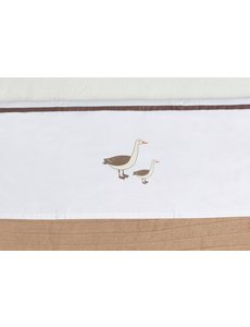 Jollein Jollein - Wieg Laken 75x100cm - Goose