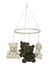 Jollein Jollein - Baby Mobiel Teddy Bear - Leaf Green/Naturel