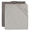 Jollein Jollein - Aankleedkussenhoes Badstof 50x70cm - Soft Grey/Storm Grey - 2 Stuks