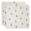 Jollein Jollein - Hydrofiele Doek Small 70x70cm - Teddy Bear - 3 stuks