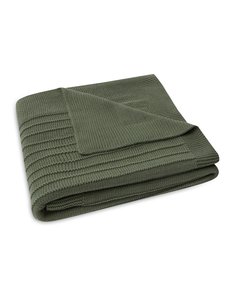 Jollein Jollein - Wieg Deken Pure Knit 75x100cm - Leaf Green