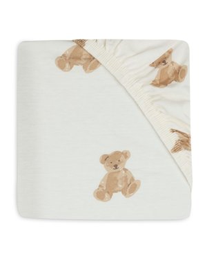 Jollein Jollein - Wieg Hoeslaken Jersey 40/50 x 80/90cm - Teddy Bear