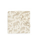 Jollein Jollein - Wieg Hoeslaken Jersey 40/50 x 80/90cm Animals - Nougat