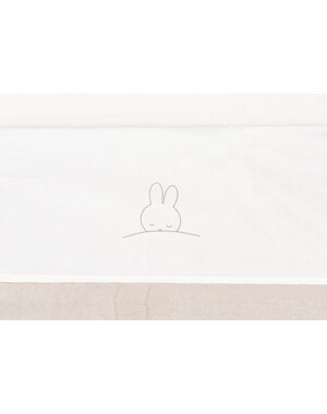 Jollein Jollein - Wieg Laken Sleepy Miffy 75x100cm  - Funghi