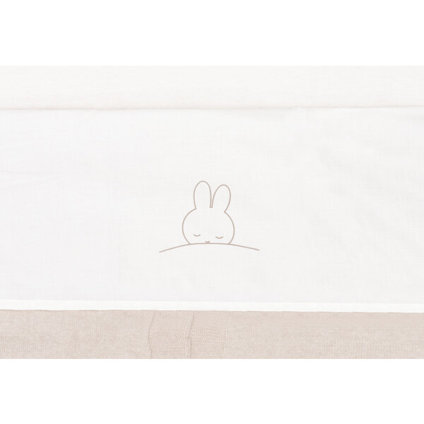 Jollein Jollein - Wieg Laken Sleepy Miffy 75x100cm  - Funghi