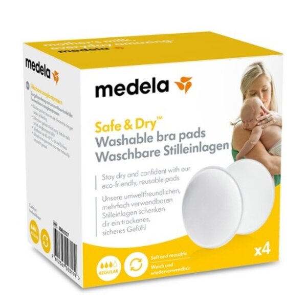 Medela Medela - Zoogkompressen wasbaar - 4 stuks