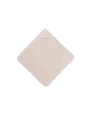 Jollein Jollein - Badcape Badstof 75x75cm Miffy Jacquard - Nougat
