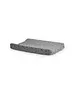 Jollein Jollein - Aankleedkussenhoes Jersey 50x70cm - Spot - Storm Grey