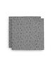 Jollein Jollein - Hydrofiele Doek Small 115x115cm -  Spot - Storm Grey (2pack)