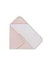 Jollein Jollein - Badcape 75x75cm Snake - Pale Pink