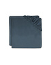 Jollein Jollein - Hoeslaken Wieg Jersey 40/50x80/90cm - Jeans Blue - 2 Stuks