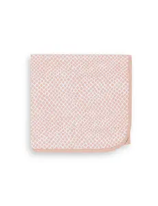Jollein Jollein - Wieg Deken 75x100cm - Snake - Pale Pink