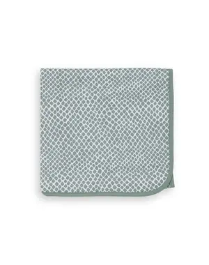 Jollein Jollein - Wieg Deken 75x100cm - Snake - Ash Green