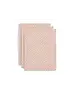 Jollein Jollein - Washandje Hydrofiel Snake - Pale Pink - 3 Stuks