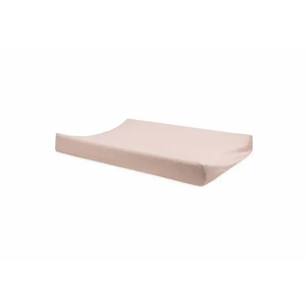 Jollein Jollein - Aankleedkussenhoes Jersey 50x70 - Twinkling Wild Rose