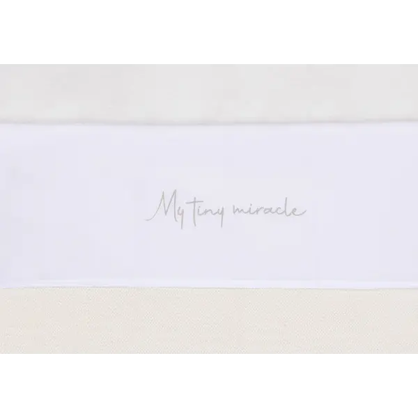 Jollein Jollein - Laken Wieg 75x100cm -  My Tiny Miracle - Funghi