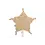 Jollein Jollein - Speendoekje Little Star - Biscuit