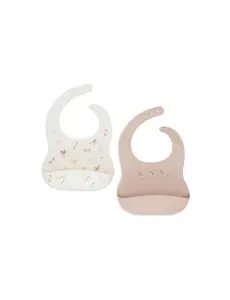 Jollein Jollein - Slab Siliconen - Lovely Birds - 2 Stuks