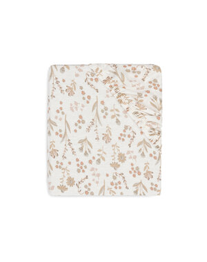 Jollein Jollein - Ledikant Hoeslaken Jersey 60x120cm - Bloomy