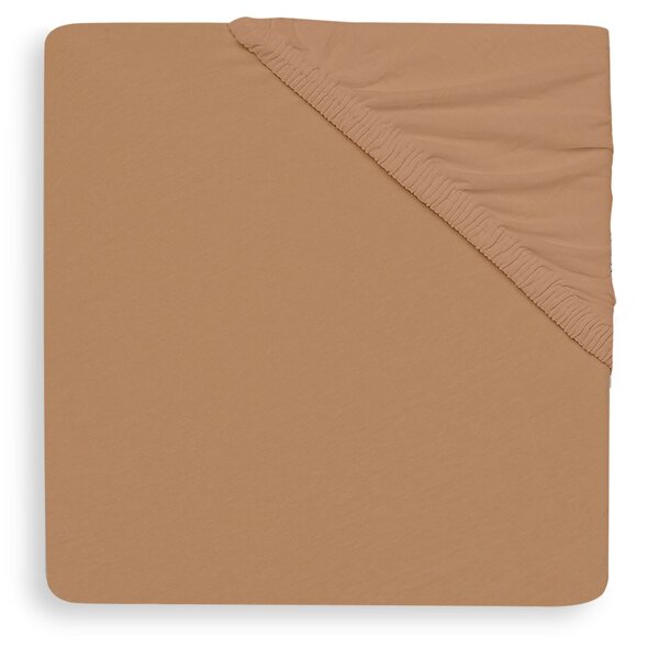Jollein Jollein - Wieg Hoeslaken Jersey 40/50 x 80/90cm - Biscuit - 2 stuks