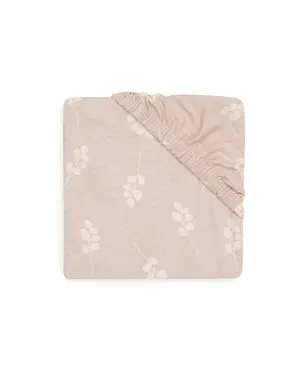Jollein Hoeslaken Wieg Jersey 40x80/90cm - Twig - Wild Rose