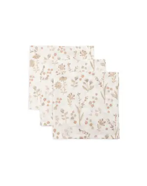 Jollein Jollein - Monddoekje Hydrofiel - Bloomy - 3 stuks