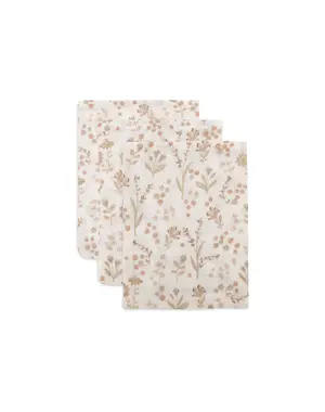 Jollein Jollein - Washandje Hydrofiel - Bloomy - 3 Stuks