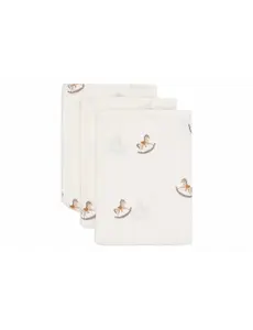 Jollein Jollein - Washandje Hydrofiel - Nostalgic Ride - 3 Stuks