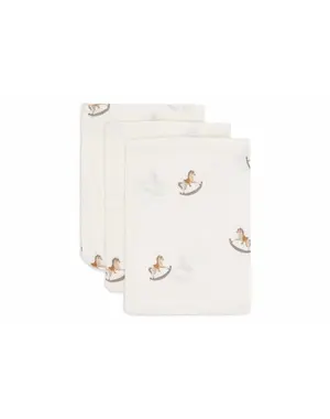 Jollein Jollein - Washandje Hydrofiel - Nostalgic Ride - 3 Stuks