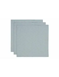 Jollein Jollein - Hydrofiele Doek 70x70cm - Miffy Silhouettes - Sea Green - 3 Stuks