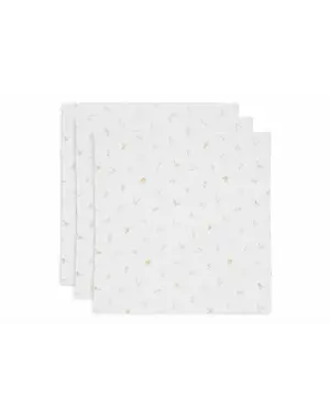 Jollein Jollein - Hydrofiele Doek 70x70cm - Lovely Birds - 3 Stuks