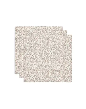 Jollein Jollein - Hydrofiele Doek 70x70cm - Retro Flowers - 3 Stuks