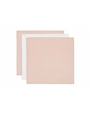 Jollein Jollein - Hydrofiele Doek 70x70cm - Twinkling - Wild Rose - 3 Stuks