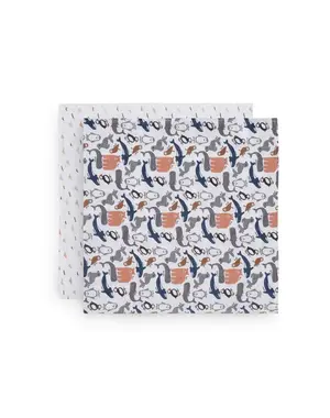 Jollein Jollein - Hydrofiele Doek 115x115cm - Polar - 2 Stuks