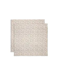 Jollein Jollein - Hydrofiele Doek 115x115cm - Retro Flowers - 2 Stuks