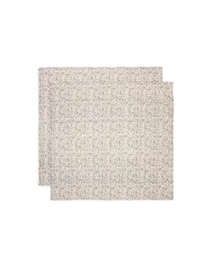 Jollein Jollein - Hydrofiele Doek 115x115cm - Retro Flowers - 2 Stuks