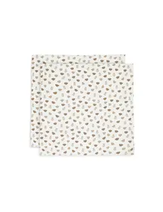 Jollein Jollein - Hydrofiele Doek 115x115cm - Miffy and Friends - 2 Stuks