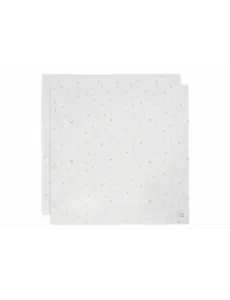 Jollein Jollein - Hydrofiele Doek 115x115cm - Lovely Birds - 2 Stuks