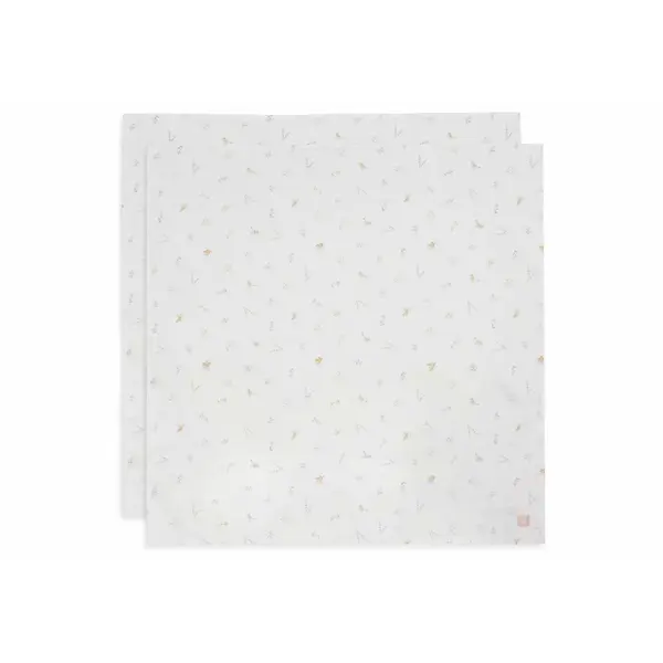 Jollein Jollein - Hydrofiele Doek 115x115cm - Lovely Birds - 2 Stuks
